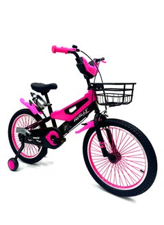 RALLY BICYCLE RALLY BICYCLE, Kids bike, RL-20-1390, for 6-10 Years old with training wheels, Bell, Chain cover, Basket and Water bottle  - Image 3