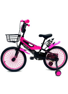 RALLY BICYCLE RALLY BICYCLE, Kids bike, RL-20-1390, for 6-10 Years old with training wheels, Bell, Chain cover, Basket and Water bottle  - Image 4