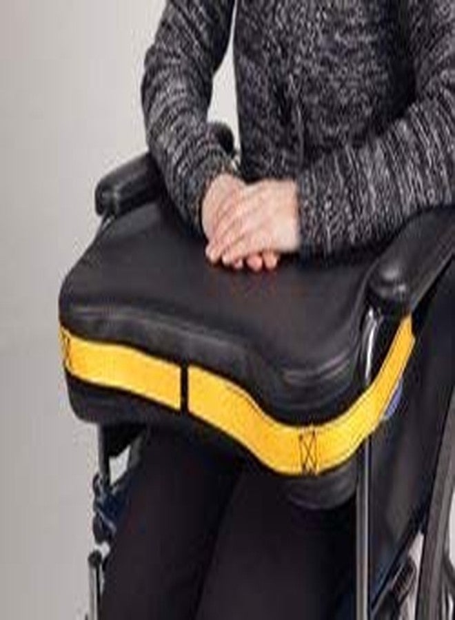 Secure Safety Solutions Secure Easy Release Wheelchair Lap Cushion - Comfort Support Lap Buddy Geri Tray for Seniors - Patient Safety Positioning Prevent Sliding or Falling Forward - Elderly Fall Prevention - Image 5