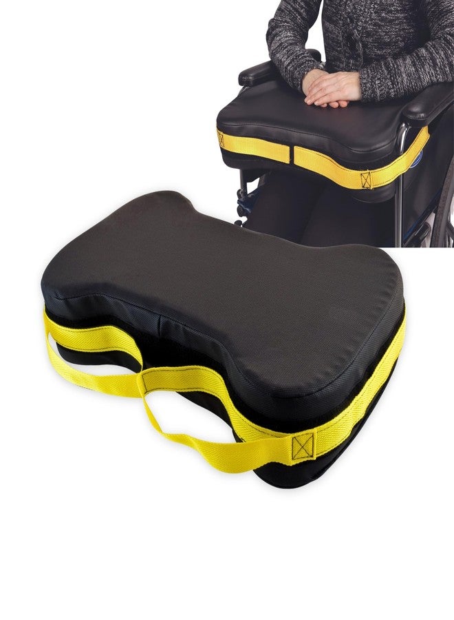 Secure Safety Solutions Secure Easy Release Wheelchair Lap Cushion - Comfort Support Lap Buddy Geri Tray for Seniors - Patient Safety Positioning Prevent Sliding or Falling Forward - Elderly Fall Prevention - Image 1