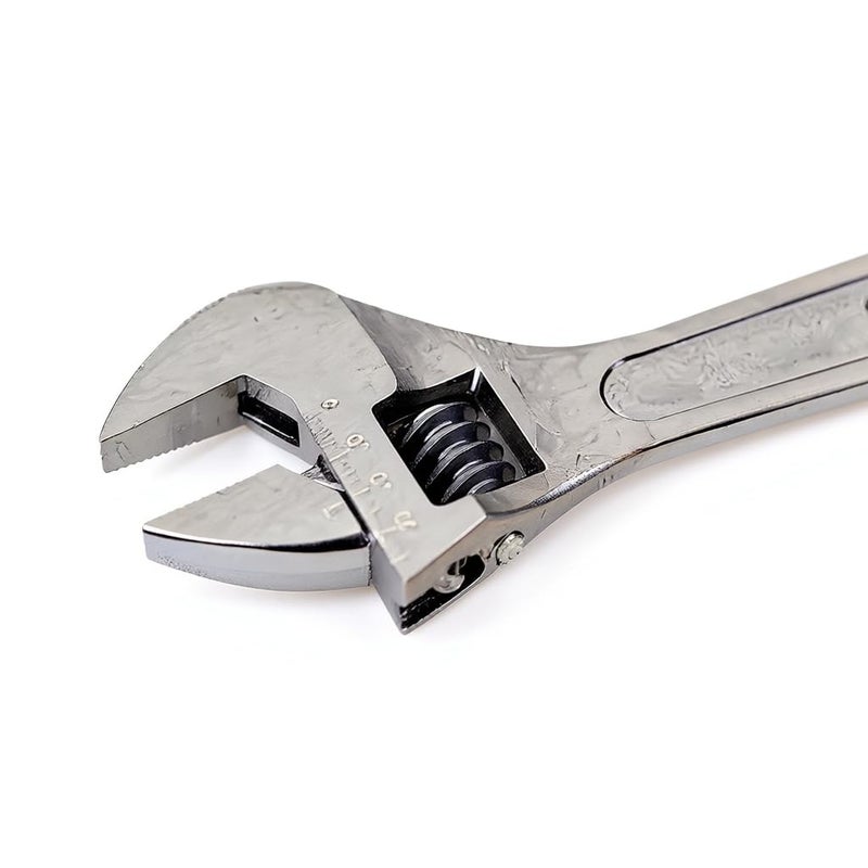 SNAPPSY طقم مفاتيح ربط قابلة للتعديل 6 8 10 12 15 18 24 بوصة | فولاذ كربوني 45# | أداة يدوية للمنزل، السيارات، الحدائق | رأس قابل للتعديل متين مع مقبض مريح | بناء ثقيل الاستخدام مع خيارات متعددة - Image 3