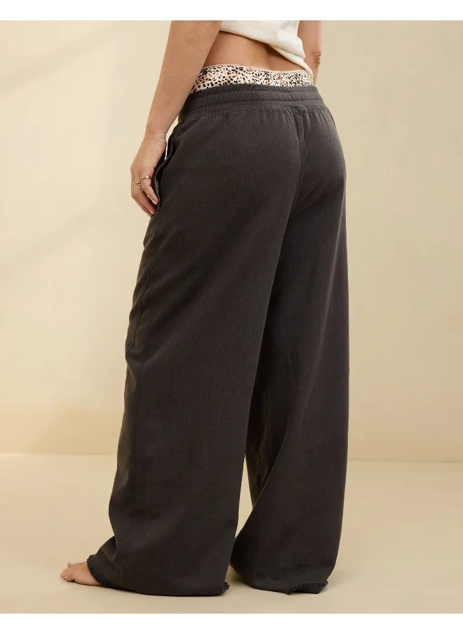 Aerie Aerie Good For You Rib Trouser