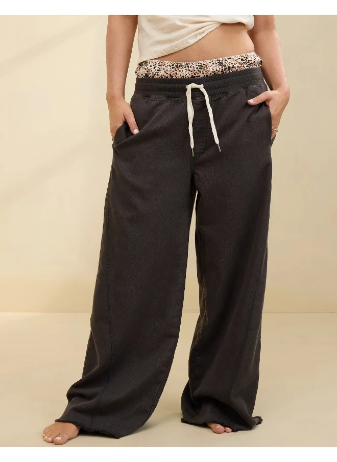 Aerie Aerie Good For You Rib Trouser