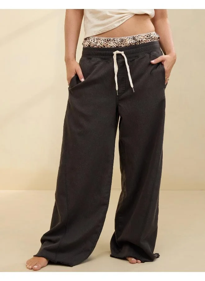 Aerie Aerie Good For You Rib Trouser