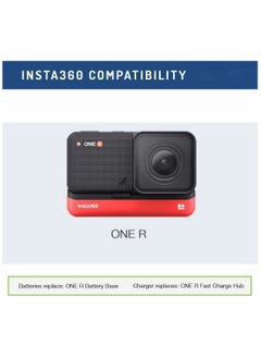 Excefore Replacement Battery for Insta 360 ONE R, Alternative Li-ion  360 Camera Life Battery Accessories  - Image 2