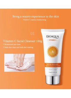 BIOAQUA 6 In 1 Vitamin C Moisturizing Beautiful Hydrating Shrink Pore Skin Care Set  - Image 4