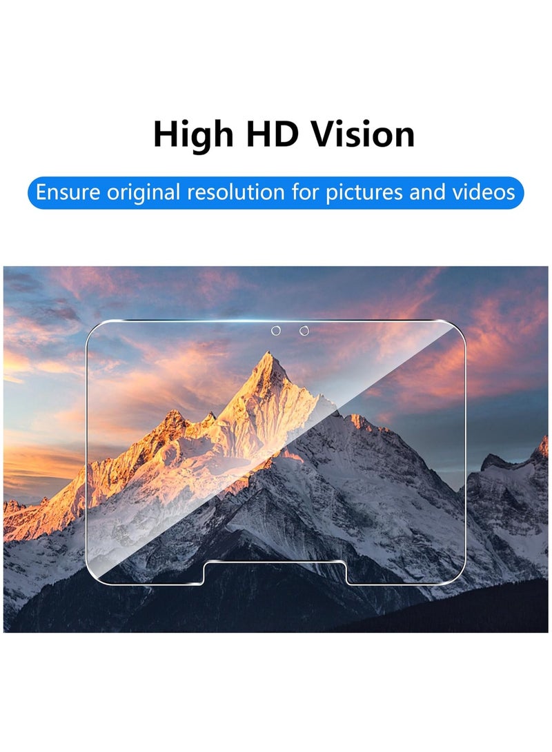 【2+2 Packs】 Compatible Galaxy Tab Active 5 Pro 10.1-inch 2025 (SM-X356B) Screen Protector and Camera Lens Protector Tempered Glass, 9H Hardness Scratch Resistant Fingerprint Resistant - Image 5