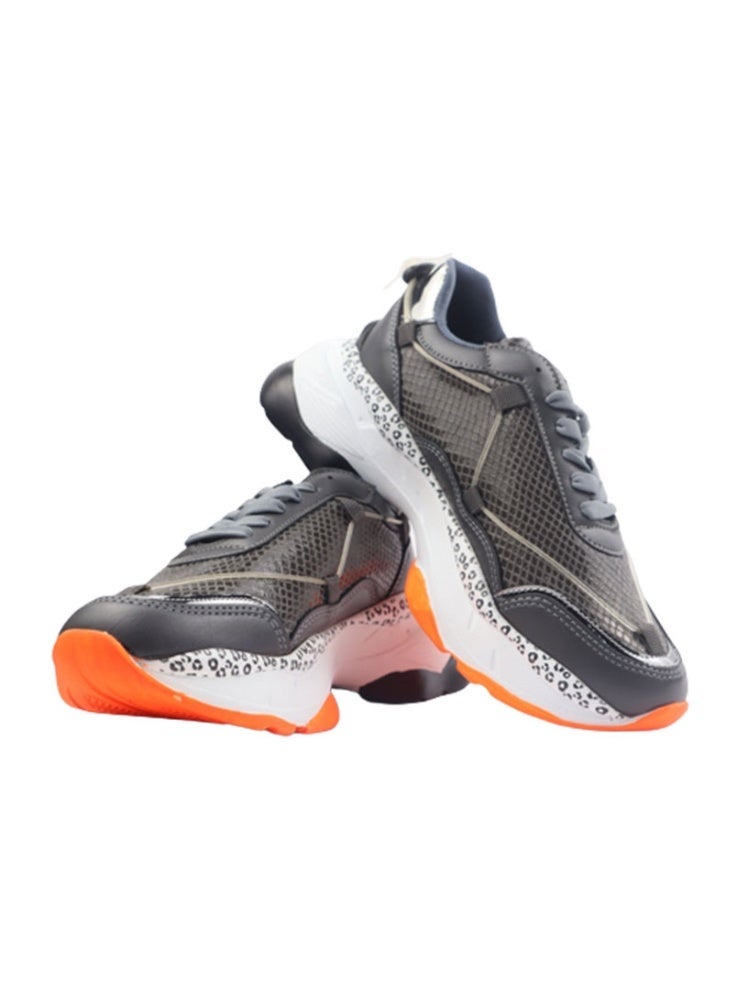 Crash Casual Fashion Sneaker - Grey - Image 4