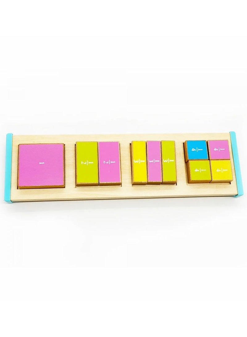 Beauenty Educational Square Tiles Game - Numbers  Shapes for Cognitive Development  - Image 1