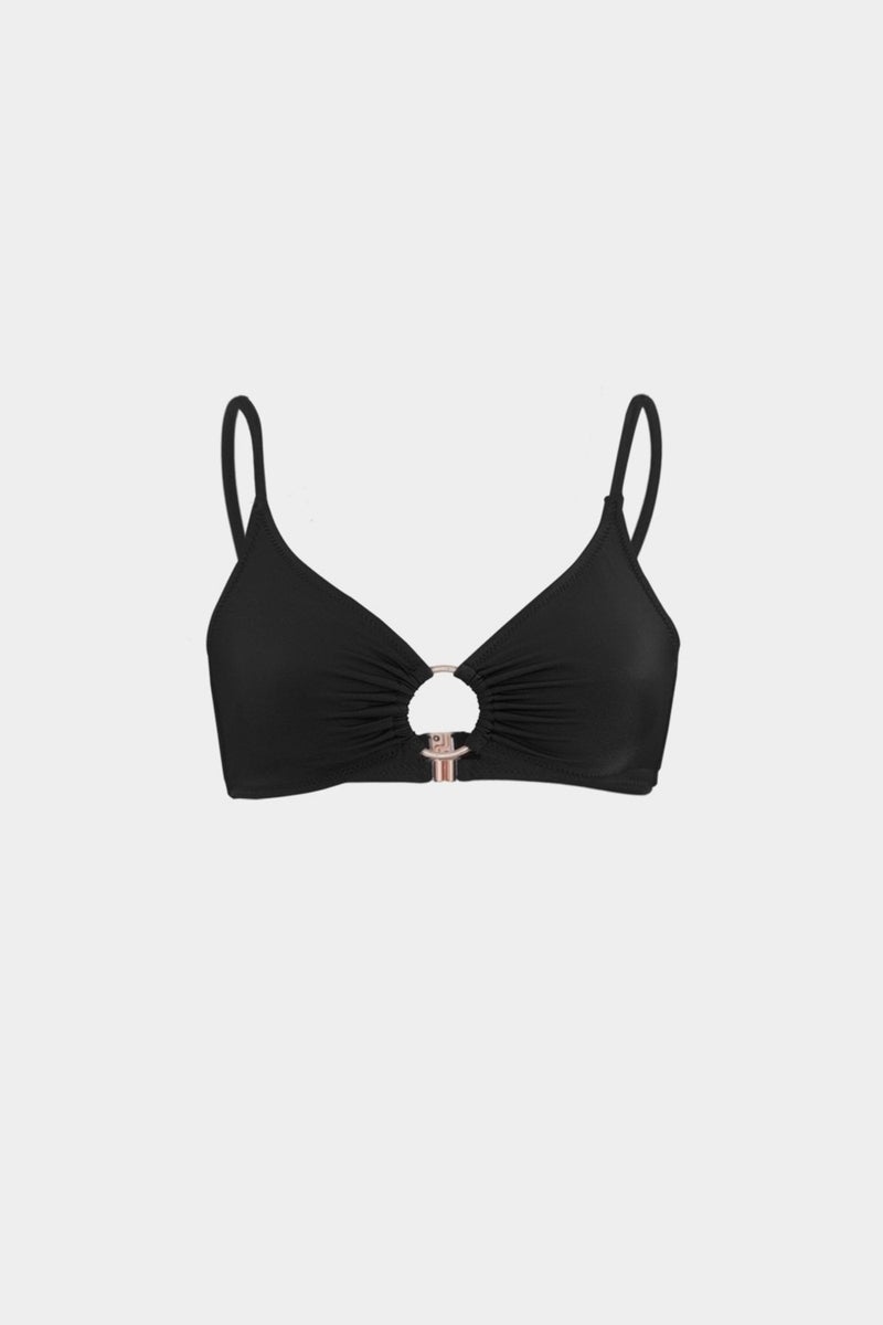 Açelya Okcu Azalea Okcu Premium Ring Detailed Metis Fit Women's Bikini Top  - Image 1
