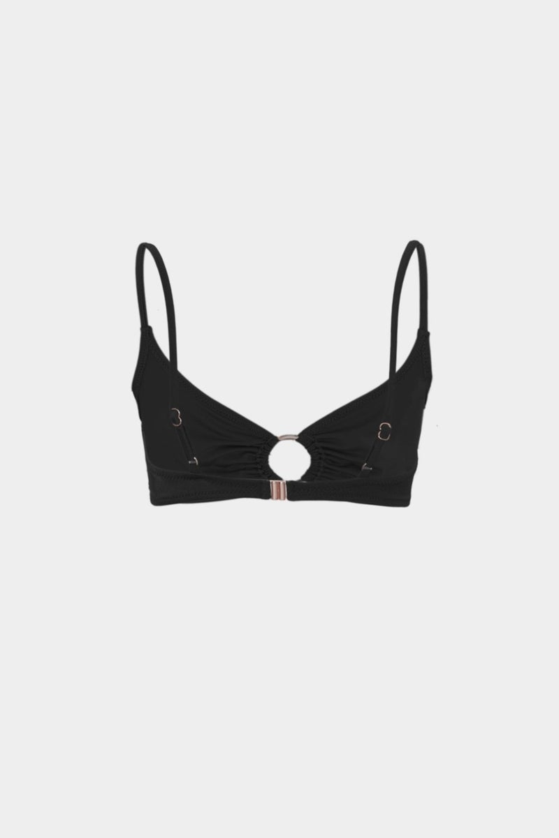 Açelya Okcu Azalea Okcu Premium Ring Detailed Metis Fit Women's Bikini Top  - Image 2