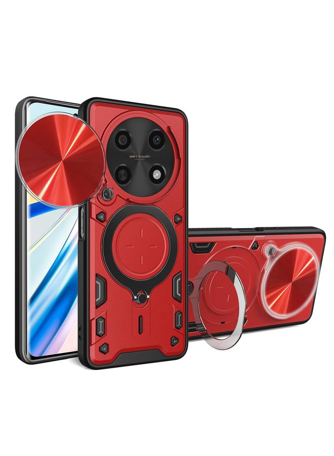 Zaboon Case For Huawei nova Y91 4G CD Texture Sliding Camshield Magnetic Holder Phone Case - Image 1