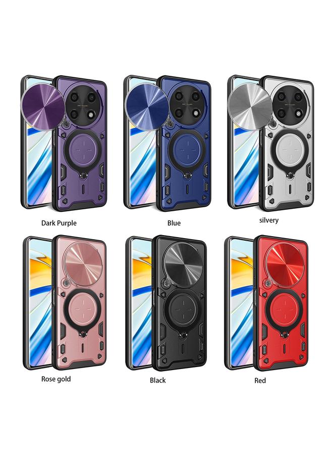 Zaboon Case For Huawei nova Y91 4G CD Texture Sliding Camshield Magnetic Holder Phone Case - Image 2