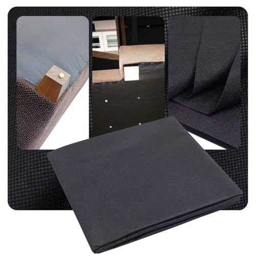 UBCGOTT Upholstery Cambric Dust Cover Fabric 60 Inch x 3 Yard Replacement Bottom Replacement for Underside of Mattress Box Spring or Foundation, Sofas, Chairs, Conceals Frame and Staples Inside Furniture - Image 1