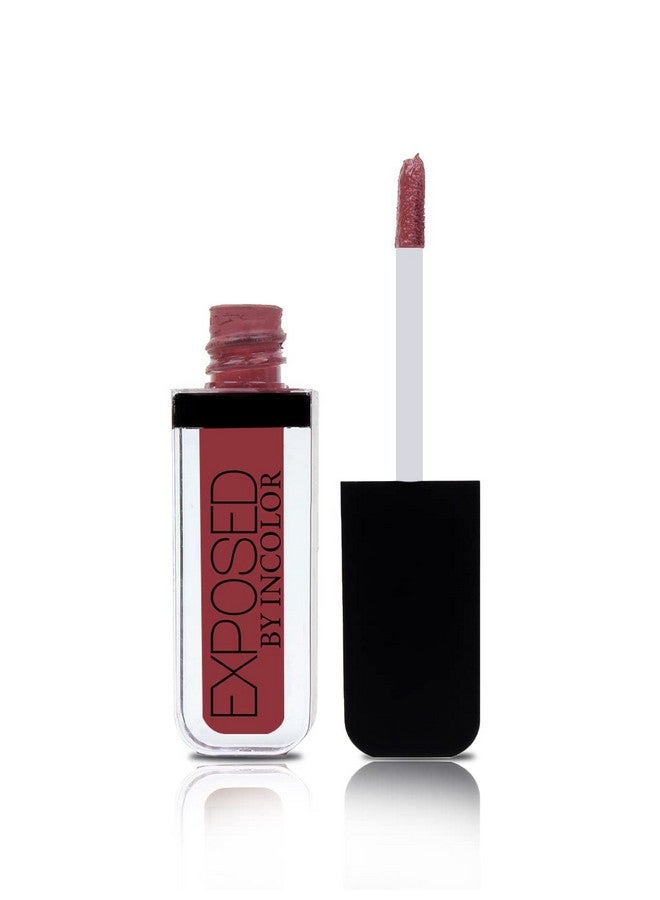 INCOLOR Color Sensational Liquid Matte Lipgloss, Long Lasting, Waterproof And Smudge Proof Natural Lipstick For Girl And Women, 6Ml (Shade No.15) - Image 1