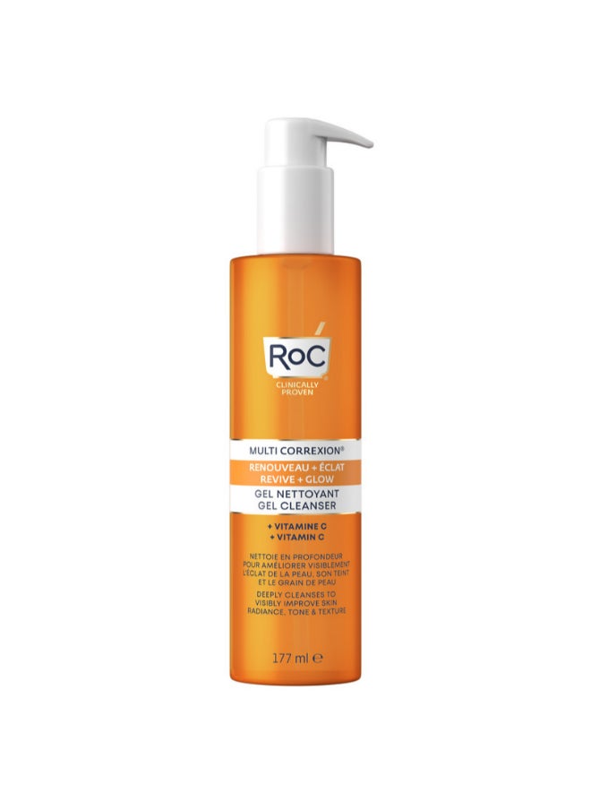 RoC - MULTI CORREXION REVIVE + GLOW GEL CREAM CLEANSER 177ML EU - Image 1