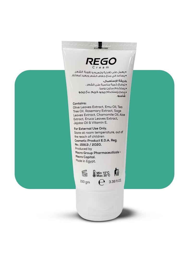 Rego Cream Intensive Hair Care - 100gm - Image 2