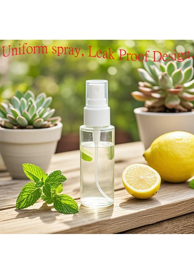 5 Pack Plastic Spray Bottles 60ML Travel Size Spray Bottles Refillable Fine Mist Sprayer Bottle for Essential Oil, Cosmetic, Perfume - Image 4