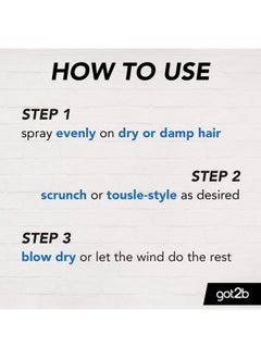 Schwarzkopf رذاذ الملح المطفي من Got2B Beach (200 مل)  - Image 4