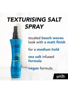 Schwarzkopf رذاذ الملح المطفي من Got2B Beach (200 مل)  - Image 3