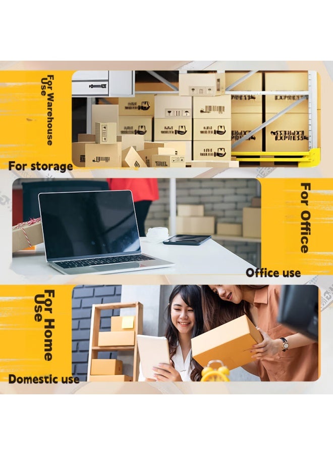 ام اند جي Chenguang (m&g) شريط تغليف شفاف عالي 45mm*100m*50um، 6 لفات/أنبوب، توصيل سريع مستودع التغليف، لوازم مكتبية، Ajd957cv - Image 3