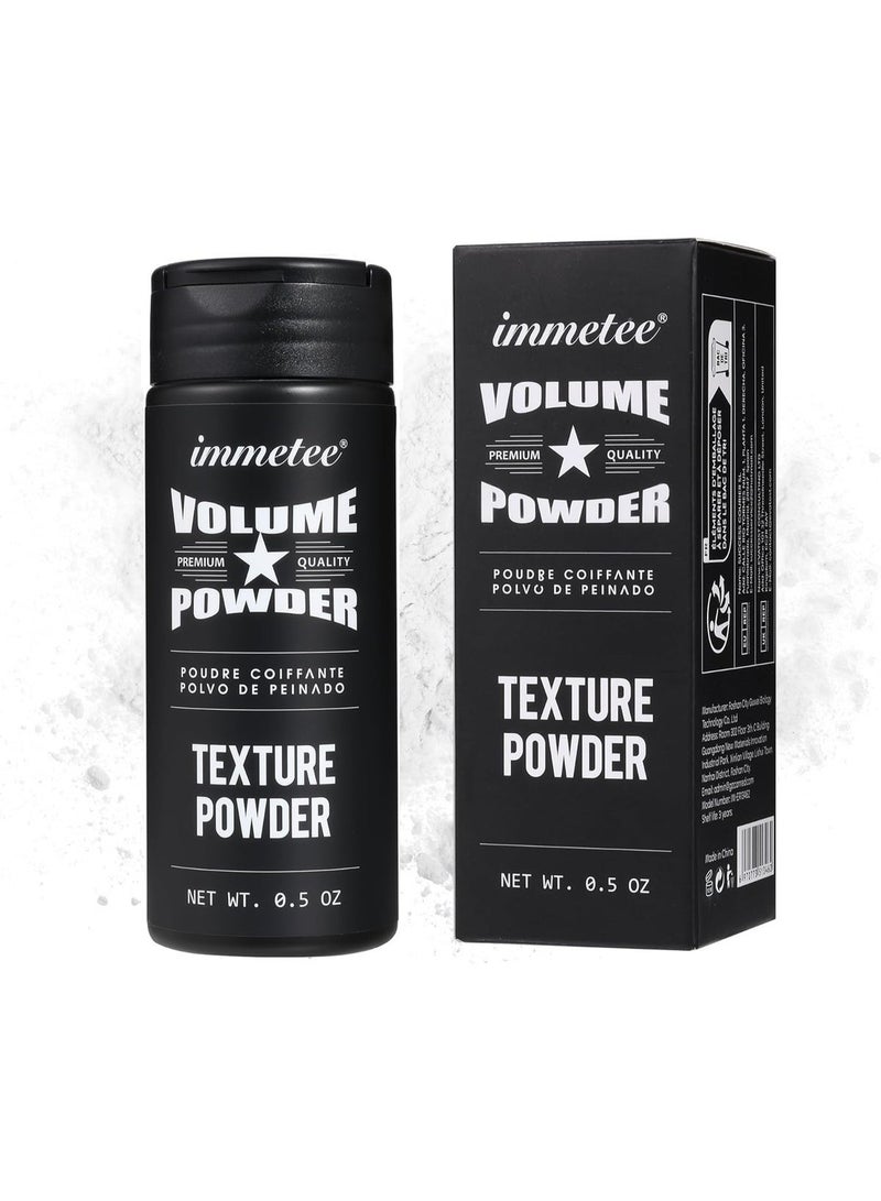 Immetee 2 PCS Hair Volume Powder - Texture Styling for Men and Women, Light Control Natural Matte Look, Root Lifting 0.5oz - Image 2