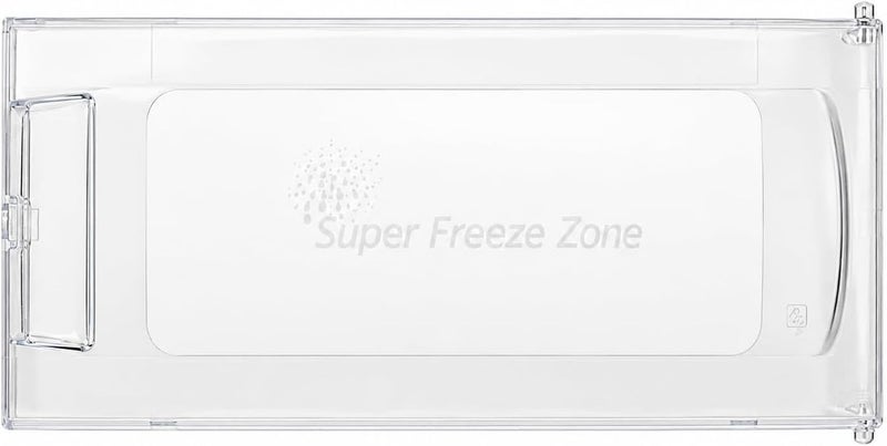 DEXURIES Freezer ICE Door for Samsung Direct Cool Single Door Refrigerator/Fridge Crystal Clear Durable Replacement Freezer Door (Round Lock) (Samsung Old Model (DA63-14007A) (Pack of 1) - Image 1