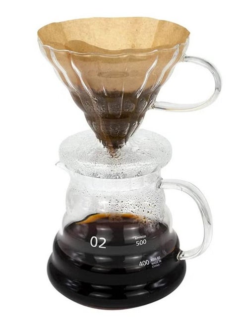 Professional Drip 3 in 1 Tools Set Compatible Replacement Part Coffee Filter Suitable For V60