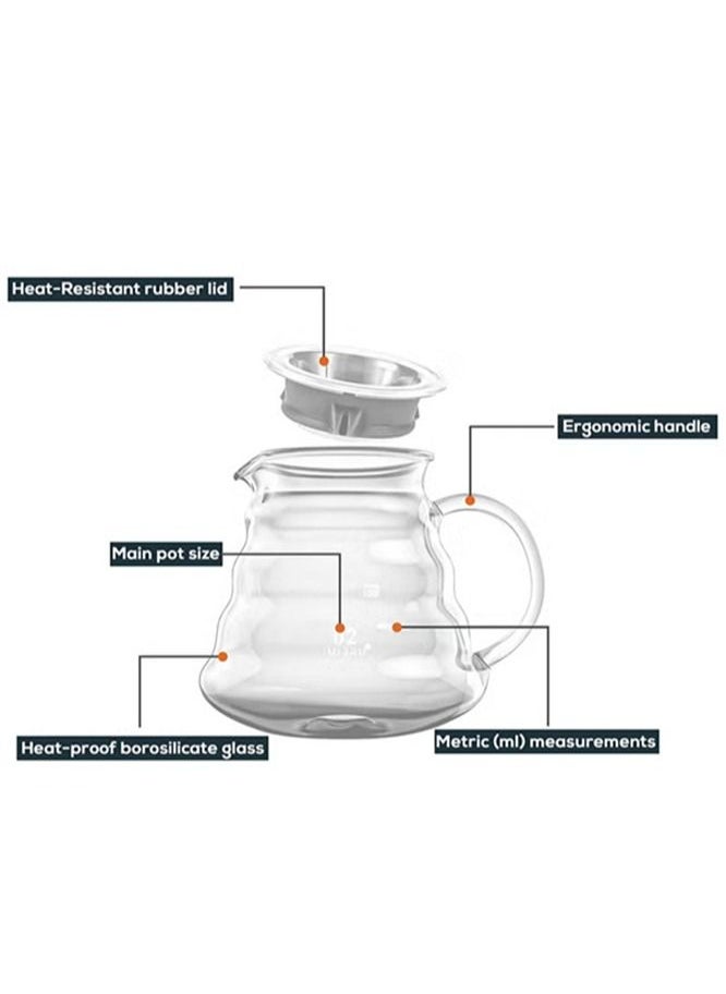 Professional Drip 3 in 1 Tools Set Compatible Replacement Part Coffee Filter Suitable For V60