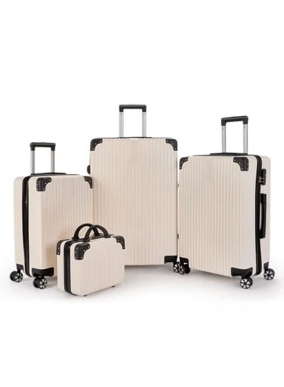 LIMRA Travel bags from limra 4-piece set Beige/Black