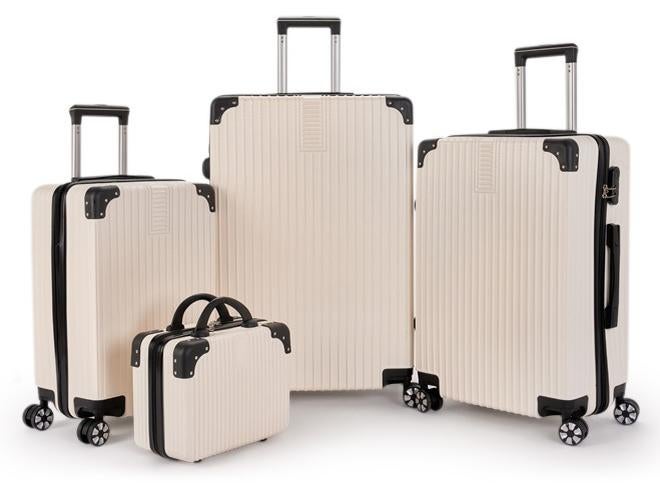 LIMRA Travel bags from limra 4-piece set Beige/Black - Image 1