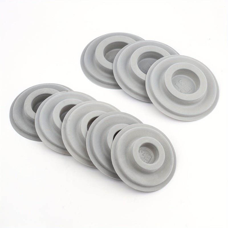 Gray Flocked Bead Sizing Board 1pc Plastic Bracelet Organizer Jewelry Making Tray With Measuring Tool For Crafts 7.48 Inch - Image 4