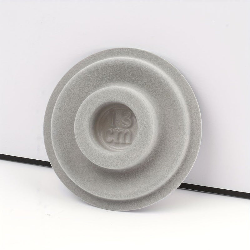 Gray Flocked Bead Sizing Board 1pc Plastic Bracelet Organizer Jewelry Making Tray With Measuring Tool For Crafts 7.48 Inch - Image 5