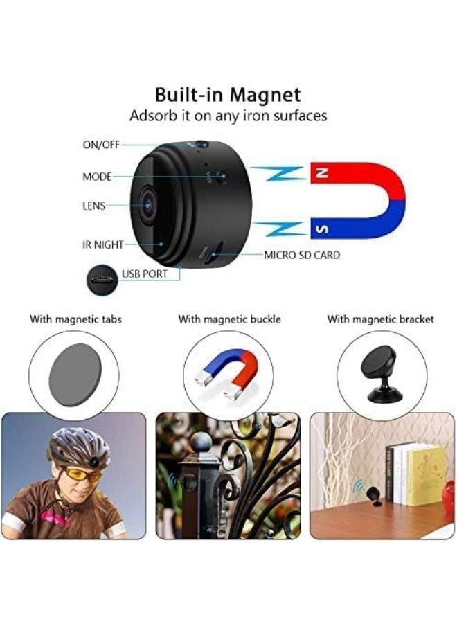 Generic - Hidden Camera | Full HD 1080P Night Vision | Motion Sensor | iPhone Android Support | Security Nanny Cam | Wireless Video Detection | Compact Design. - Image 1