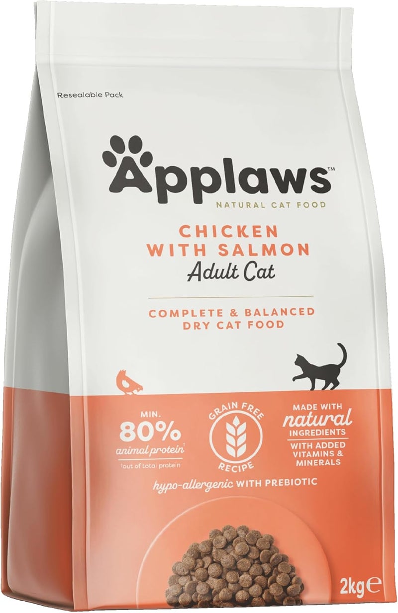 Applaws Cat Dry Cat Food Chicken & Salmon Adult - 2 Kg - Image 1