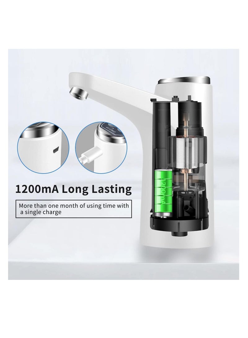 DIGI CORE Automatic Water Dispenser Wireless Electric Drinking Water Pump Dispenser Rechargeable Water Pump Household Drinking Water Dispenser Pump For Home And Office Use - Image 3
