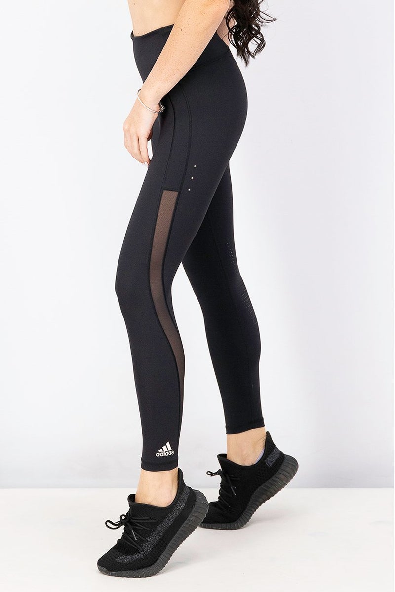 Adidas ت tights ألفا سكين للنساء 7 و 8، أسود - Image 2