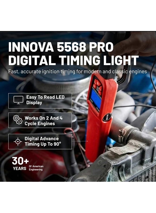 Innova 5568 Pro Digital Timing Light with Storage Case - Image 2