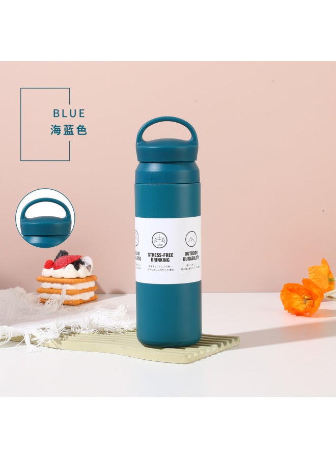 New Harajuku Thermos Cup 304 Stainless Steel Coffee Cup Car Portable Smart Element Cup With Handler