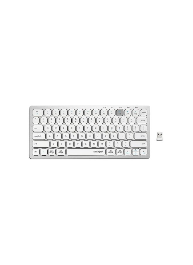 Multi-Device Dual Wireless Compact Keyboard | K75504AB