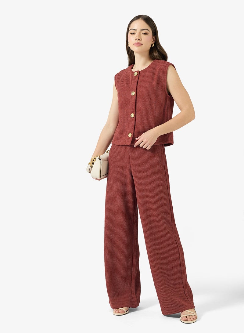 ONLY Casual Wide Leg Trousers - Image 1