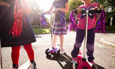 SCOOT Scooter & Bike Streamers (Purple) - Image 5