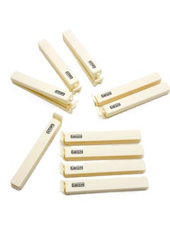 Beram Sealing Clips for Snack Bags, Vacuum Sealers for Packages, Storage for Home and Kitchen, Air Tight Sealing Chip Clips, Aesthetic Kitchen Accessory, Pack of 4, 5 and 10  - Image 1