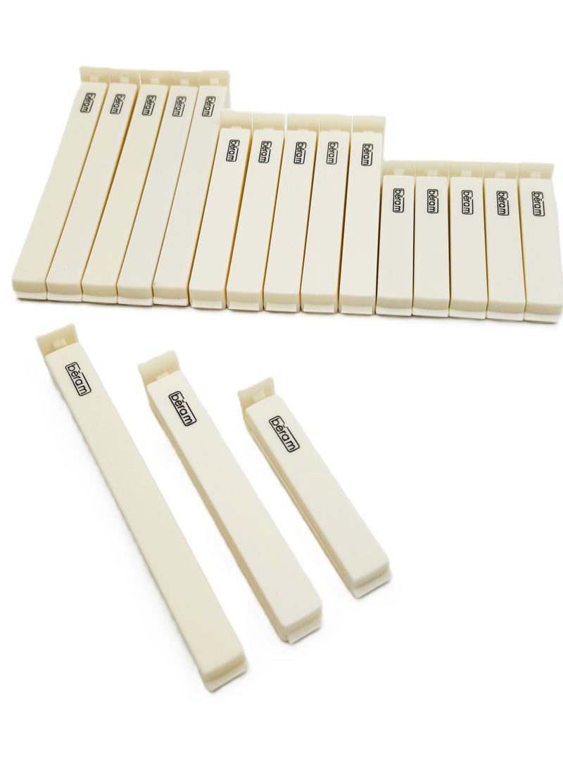 Beram Sealing Clips for Snack Bags, Vacuum Sealers for Packages, Storage for Home and Kitchen, Air Tight Sealing Chip Clips, Aesthetic Kitchen Accessory, Pack of 4, 5 and 10 - Image 3