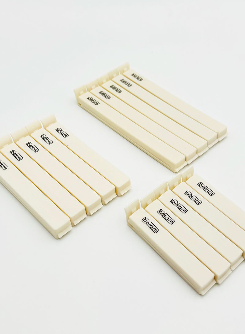 Beram Sealing Clips for Snack Bags, Vacuum Sealers for Packages, Storage for Home and Kitchen, Air Tight Sealing Chip Clips, Aesthetic Kitchen Accessory, Pack of 4, 5 and 10 - Image 4