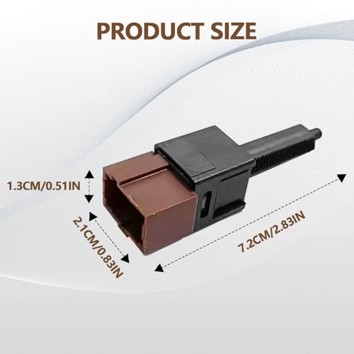 KEVWR Cruise Control Clutch Switch 25300-AT300 Compatible with Ni-ssan 350Z Frontier Cube Xterra Altima Infiniti FX35 FX45 FX50 Brake Stop Light Switch - Image 2