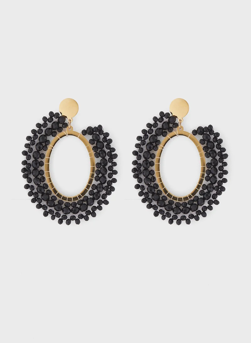 ELLA Beaded Drop Earrings