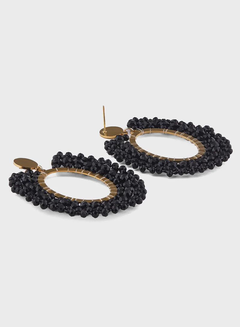 ELLA Beaded Drop Earrings