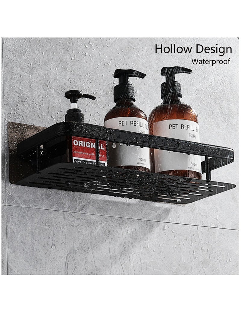 2 Pack Bathroom Shower Rack Corner Shower Storage Rack Anti-Rust Bathroom Shower Storage Basket Wall Organizing Storage Rack Bathroom Basket  - Image 4