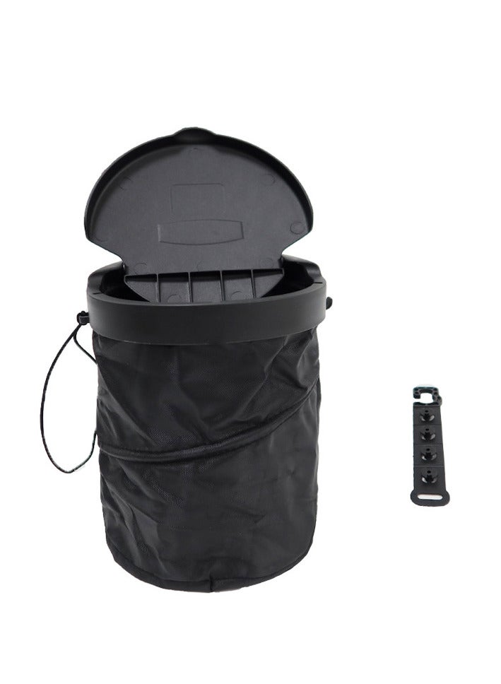 Car Foldable Garbage Bin，Black - Image 1